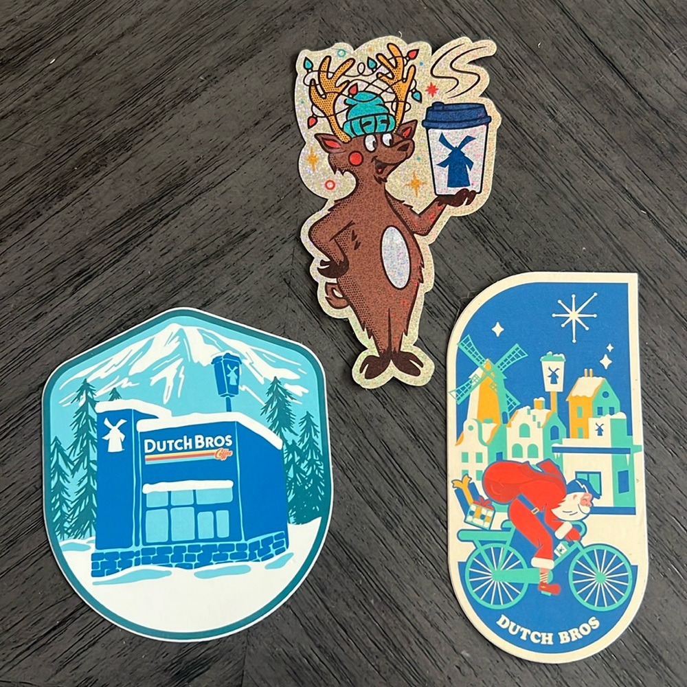 Dutch Bros Stickers
